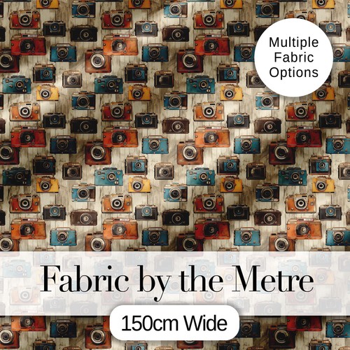 Vintage camera scatter pattern - vintage,