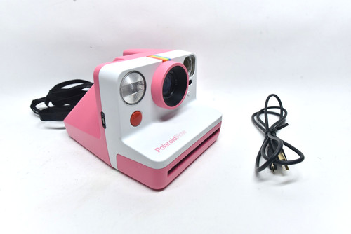 Pink polaroid now - now, instant