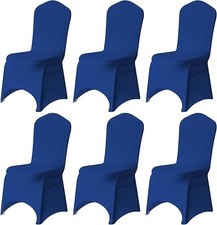 10Pcs Spandex Stretch Chair Covers Wedding Banquet Anniversary Party Event Deco