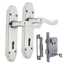 Epsom Door Handle - Chrome