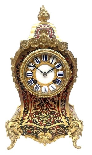 Quality boulle inlaid mantel - boulle,