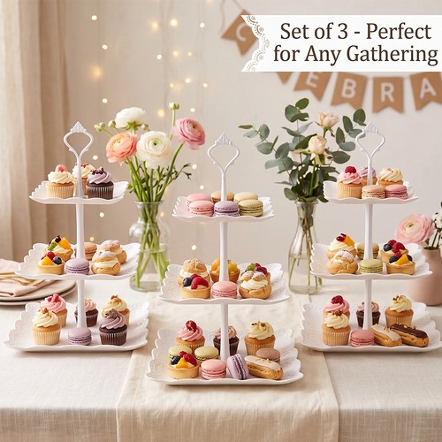 3pcs tier cake stand - tier,