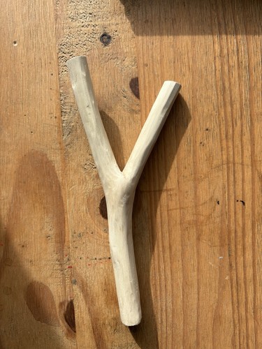 Handmade wooden catapult - catapult, fork