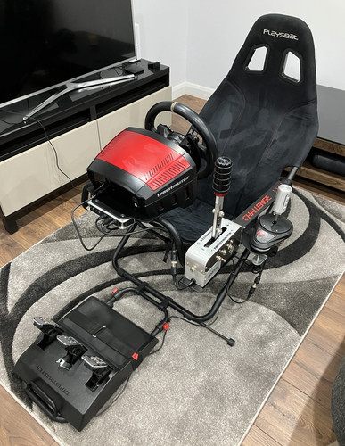 Sim rig full - sim, thrustmaster