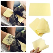 Tattoo Practice Fake Skin A4 20x30cm Silicone Double Sided 3mm Thick Reusable