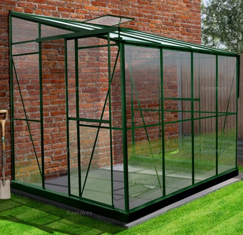 Toughened glass aluminium - glass,