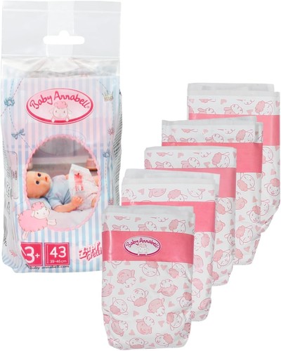 Baby annabell nappies - 5,