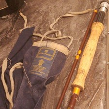 HARDYS Fly Rod. Jet series 2 piece  8' 6"  6wt and original rod bag
