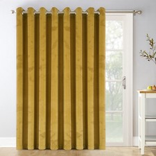 Crushed Velvet Door Curtain
