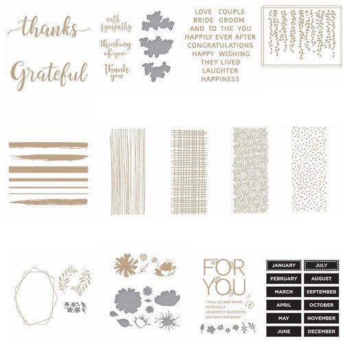 Frames greetings hot foil - greetings,