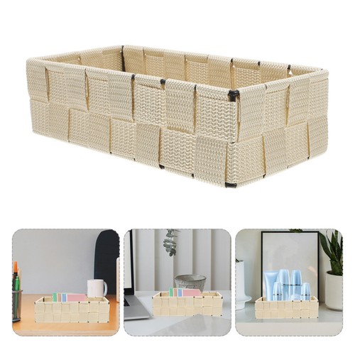 Wicker storage box bathroom - ,