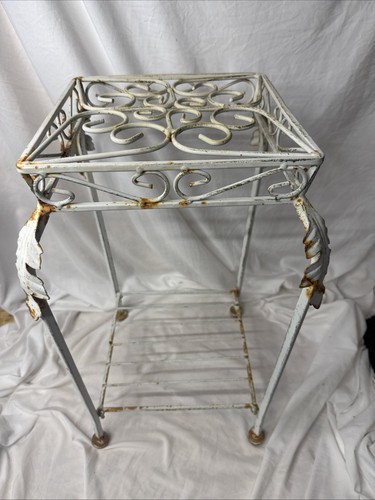 Vintage mcm wrought iron - vintage, plant