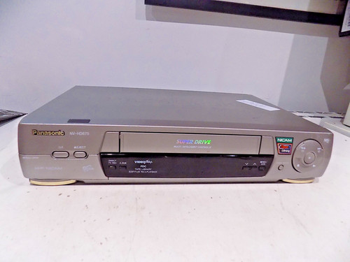 Panasonic hd675b vhs vcr - panasonic,