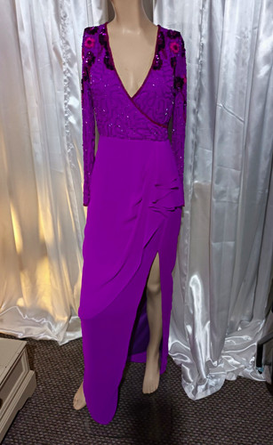 Virgos lounge purple chiffon - virgos,