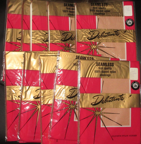 Vintage nylon stockings - vintage,