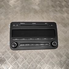 2011 SKODA FABIA MK2 STEREO CD MP3 PLAYER HEAD UNIT 5J0035161D #1