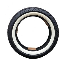 Kenda K418 White Wall Scooter Tyre 120/70/12 58M - Royal Alloy Scomadi Vespa MOD