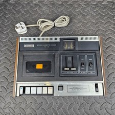 Sony TC-121 Stereo Cassette Recorder Cassette Deck Vintage Tape Cassette-corder