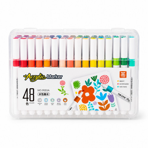 Acrylic paint marker pens set - marker,