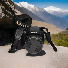 Sony Cybershot DSC-H300 Digital Camera 20.1MP 35x Optical Zoom Tested Working