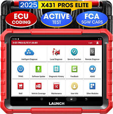 2025 LAUNCH X431 PRO Elite V + PRO5 OBD2 Scanner Auto Diagnostic Tool Key Coding