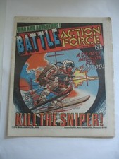 BATTLE ACTION FORCE comic 8th March  1986 