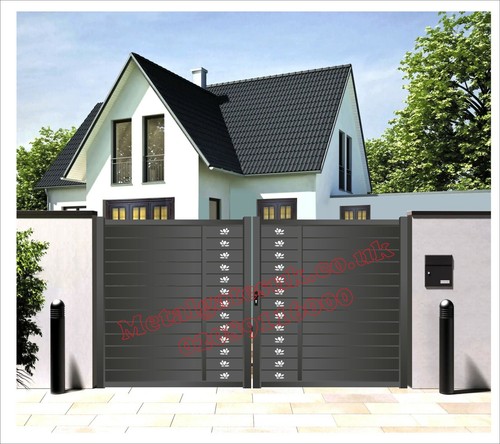 Aluminium driveway gates - aluminium, /