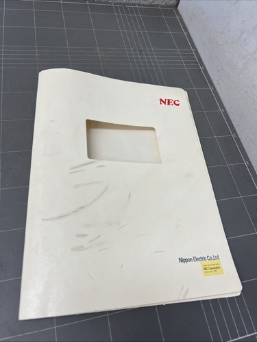 Vintage retro folder - folio, nec