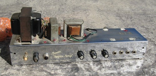 Vintage 1955 fender super amp - vintage,