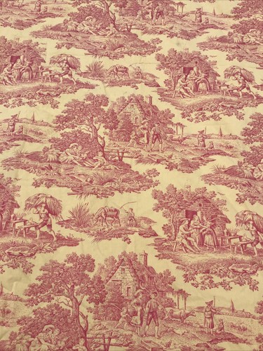 Toile jouy drape morning - de,