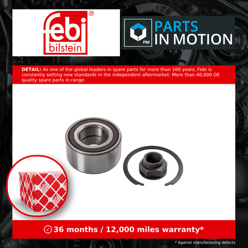 Wheel bearing kit - wheel, fits