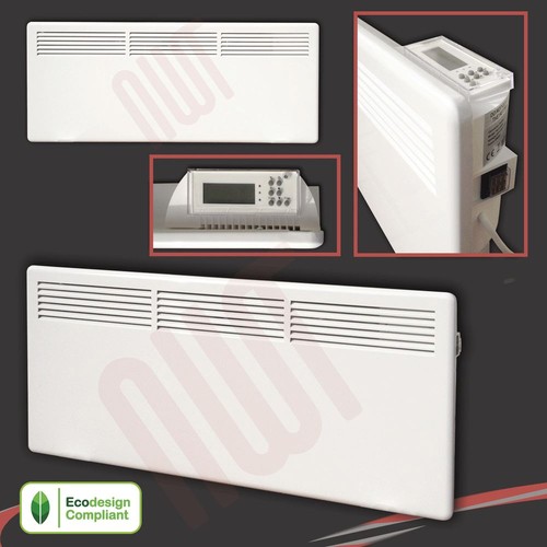 White electric panel heater - electric,