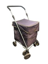 Genuine Sholley Trolley Folding Shopping  & Aid for walking with 4 / 6 wheels 