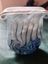 4.75" Murano Style  Glass Vase