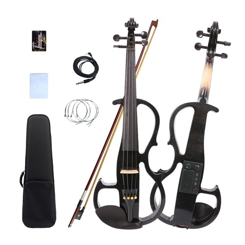 Black electric viola inch - electric,