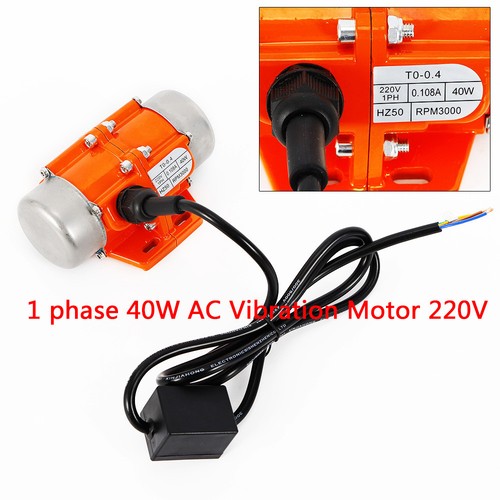 40w vibration motor concrete - vibration,