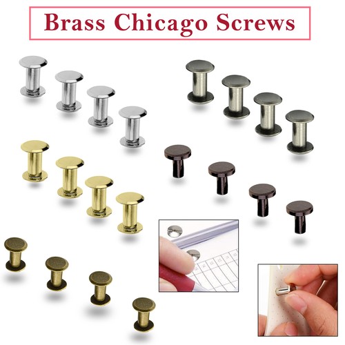 Chicago brass screw - brass,