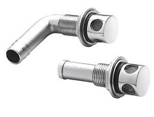 Vetus stainless steel ventilator 16mm tank vent with anti-flash gauze for boat
