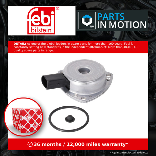 Camshaft adjuster valve - camshaft,