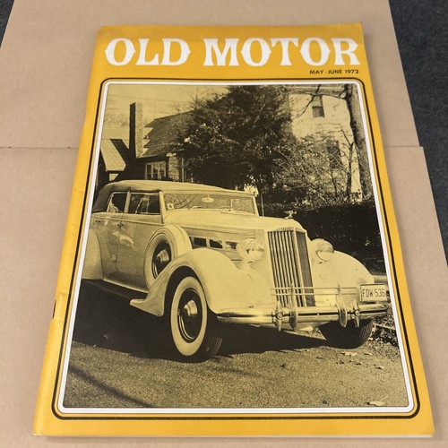 Old motor magazine - old,
