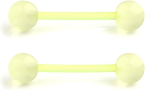 Glow dark acrylic tongue - glow,