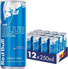 Red Bull Energy Drink Blue Edition 250ml x 12 cans