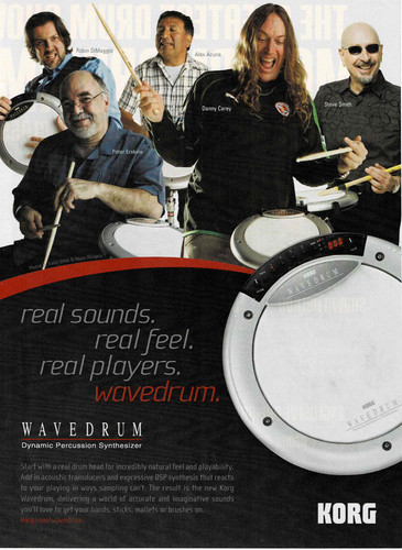 Korg wavedrum pete - korg, erskine