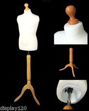 KIDS AGE 10/12 Dressmaking Mannequin Tailors Bust Display Dummy Dressmakers