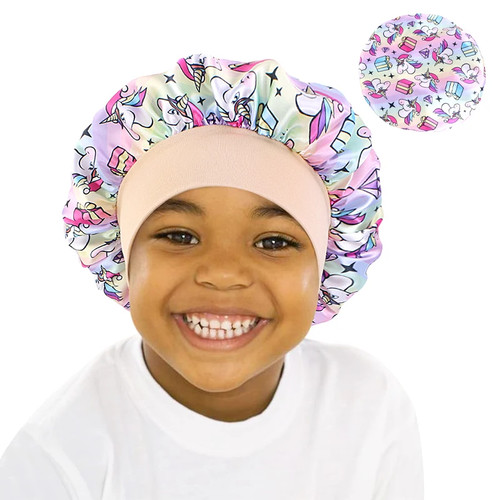 Cartoon baby kids - baby, satin