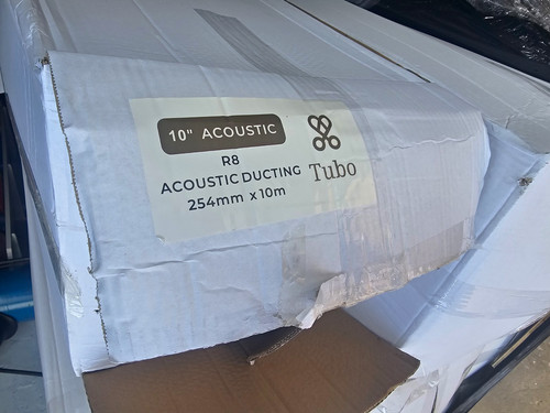 Acoustic duct insulation roll - duct,