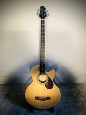 Samick Greg Bennett AB-2 Acoustic Electric Bass Guitar Aged Natural Gloss