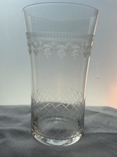 Antique Edwardian flared Glass