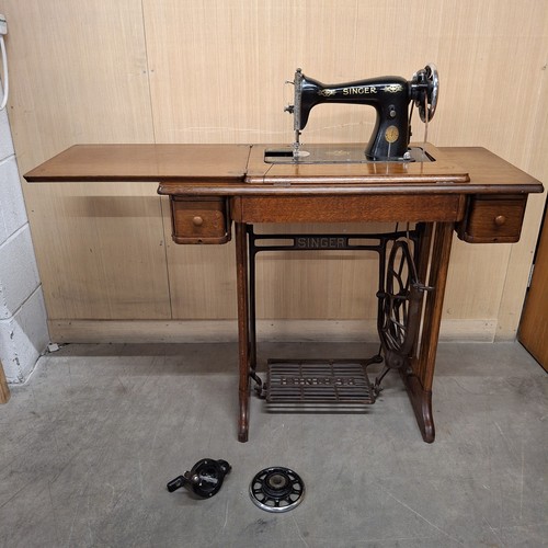 Singer 15k treadle sewing - 15k,