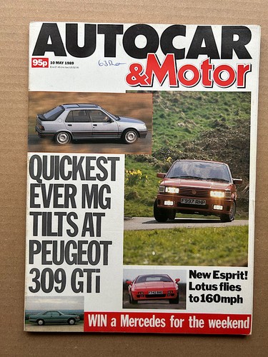 Maestro turbo peugeot 309 - mg,